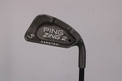 Ping Zing 2 Single Iron 5 Iron Ping Karsten 20i By Aldila Graphite Stiff Right Handed Black Dot 38.25in