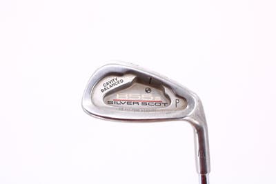 Tommy Armour 855S Silver Scot Single Iron Pitching Wedge PW Stock Steel Shaft Steel Stiff Right Handed 35.75in