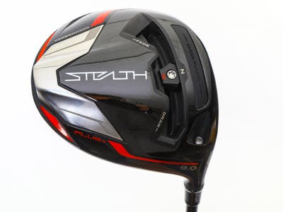 Mint TaylorMade Stealth Plus Driver 9° PX HZRDUS Smoke Red RDX 60 Graphite Stiff Right Handed 45.75in