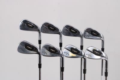 Callaway Rogue ST Pro Iron Set 4-PW GW Project X Rifle 6.0 Steel Stiff Right Handed 38.0in