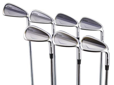New Ping i230 Iron Set 4-PW True Temper Dynamic Gold 105 Steel Stiff Right Handed White Dot +1"