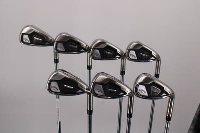 Mint Callaway Rogue ST Max OS Iron Set 5-PW GW True Temper Elevate MPH 85 Steel Regular Right Handed 38.0in