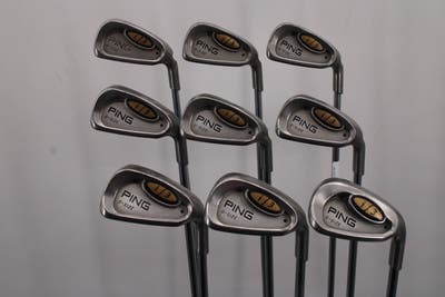 Ping i3 Oversize Iron Set 3-PW SW Ping JZ Steel Regular Right Handed Black Dot 38.0in