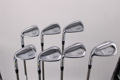 Ping i200 Iron Set 5-PW GW Aerotech SteelFiber i95 Graphite Stiff Left Handed Yellow Dot 38.25in