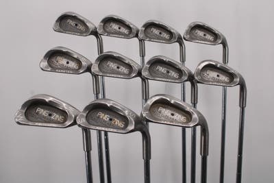 Ping Zing Iron Set 2-LW Ping JZ Steel Regular Right Handed Black Dot 38.0in
