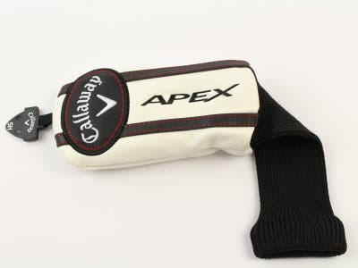 Callaway Apex Hybrid Headcover White/Black W/ Adjustable Tag