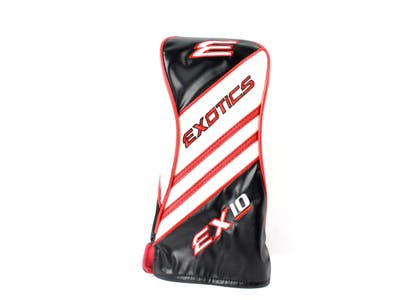 Tour Edge Exotics EX10 Black/White/Red Driver Headcover