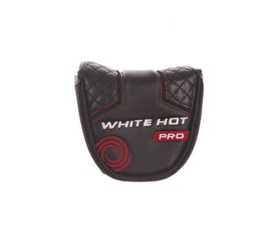 Odyssey White Hot Pro Checkered Mallet Putter Headcover W/ Magnetic Closure