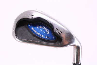 Callaway X-16 Single Iron 6 Iron Callaway System CW75 Graphite Regular Right Handed 37.25in