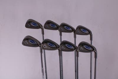 Ping i5 Iron Set 3-PW Stock Steel Shaft Steel Stiff Right Handed Red dot 37.5in