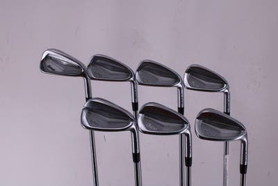 Ping i210 Iron Set 4-PW Project X Rifle 6.5 Steel X-Stiff Right Handed Blue Dot 38.0in
