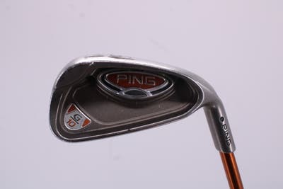 Ping G10 Single Iron 6 Iron Ping TFC 129I Graphite Regular Right Handed Black Dot 37.5in