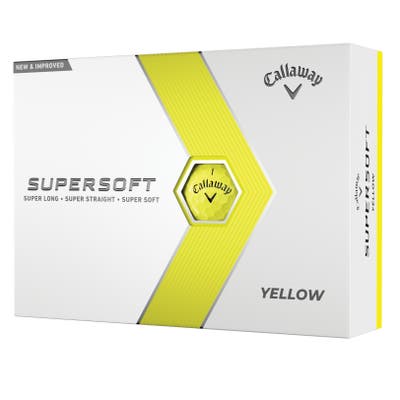Callaway Supersoft 23 Yellow Golf Balls