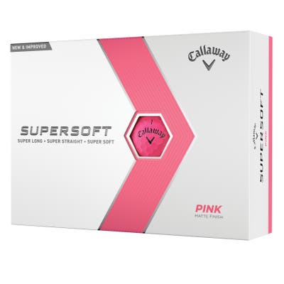 Callaway Supersoft Matte Pink 23 Golf Balls