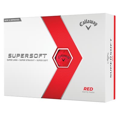Callaway Supersoft Matte Red 23 Golf Balls