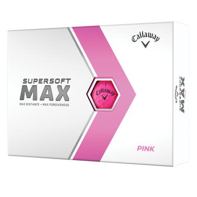 Callaway Supersoft MAX 23 Pink Golf Balls