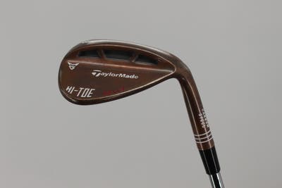 TaylorMade Milled Grind HI-TOE Wedge Lob LW 58° 10 Deg Bounce Dynamic Gold Tour Issue S400 Steel Stiff Right Handed 34.75in
