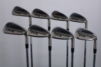 Ping S59 Iron Set 3-PW Stock Steel Shaft Steel Stiff Right Handed Blue Dot 37.5in