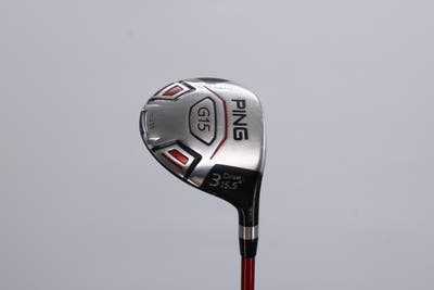 Ping G15 Fairway Wood 3 Wood 3W 15.5° Ping TFC 149F Graphite Senior Right Handed 42.5in