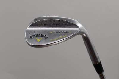 Callaway Mack Daddy 2 Tour Grind Chrome Wedge Sand SW 56° 11 Deg Bounce T Grind Stock Steel Wedge Flex Right Handed 35.0in