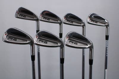 Ping S59 Iron Set 4-PW Stock Steel Stiff Right Handed Red dot 37.75in