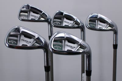 Callaway Rogue Pro Iron Set 6-PW Aerotech SteelFiber i70cw Graphite Regular Right Handed 37.5in