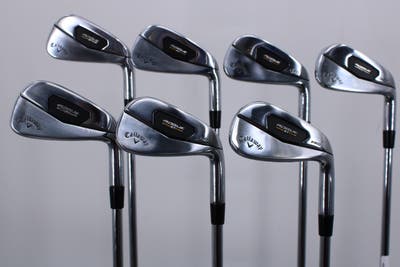 Callaway Rogue ST Pro Iron Set 4-PW Rifle 6.0 Steel Stiff Right Handed 37.75in