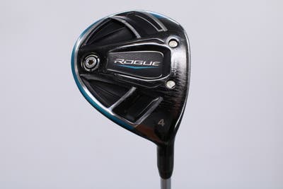 Callaway Rogue Fairway Wood 4 Wood 4W Grafalloy ProLaunch Blue 45 Graphite Senior Right Handed 42.75in