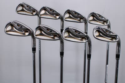 TaylorMade R7 Iron Set 4-PW GW TM T-Step 90 Steel Regular Right Handed 38.0in