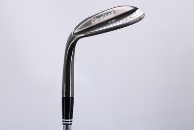 Cleveland CG15 Black Pearl Wedge Lob LW 64° 12 Deg Bounce Cleveland Traction Wedge Steel Wedge Flex Left Handed 35.0in