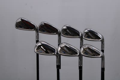 TaylorMade SIM2 MAX Iron Set 6-PW GW SW Mitsubishi MMT 65 Graphite Regular Right Handed 37.5in