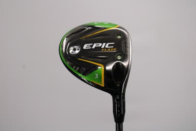 Callaway EPIC Flash Fairway Wood 3 Wood 3W 15° Project X Even Flow Black 75 Graphite X-Stiff Right Handed 43.5in