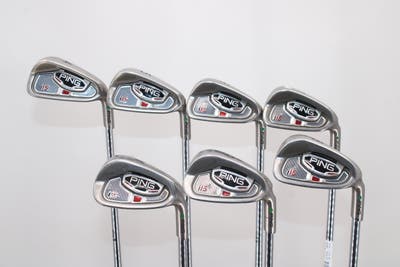 Ping i15 Iron Set 4-PW Stock Steel Stiff Right Handed Green Dot 37.75in