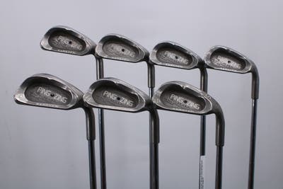 Ping Zing Iron Set 5-SW Ping KT-M Steel Stiff Right Handed Black Dot 37.5in