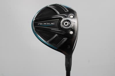 Callaway Rogue Sub Zero Fairway Wood 3 Wood 3W 15° Project X HZRDUS Yellow 75 6.0 Graphite Stiff Right Handed 42.5in