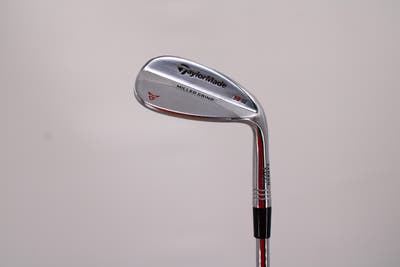 TaylorMade Milled Grind Satin Chrome Wedge Sand SW 56° 12 Deg Bounce Stock Steel Shaft Steel Stiff Right Handed 35.0in