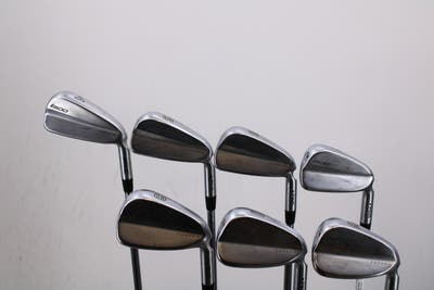 Ping i500 Iron Set 4-PW FST KBS Tour $-Taper Steel Stiff Right Handed Black Dot 38.5in