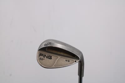 Ping MB Wedge Lob LW 58° Stock Steel Shaft Steel Wedge Flex Right Handed Red dot 35.0in