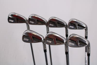 TaylorMade M5 Iron Set 4-PW True Temper XP 100 Steel Stiff Right Handed 38.25in