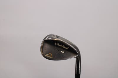 Cleveland CG15 Black Pearl Wedge Lob LW 58° 12 Deg Bounce Cleveland Traction Wedge Steel Wedge Flex Right Handed 35.5in