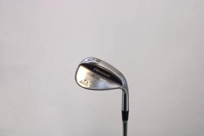 Cleveland CG15 Satin Chrome Wedge Lob LW 58° 12 Deg Bounce Cleveland Traction Wedge Steel Wedge Flex Right Handed 36.0in