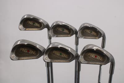 Ping Zing Iron Set 5-PW Stock Steel Shaft Steel Stiff Right Handed Green Dot 38.0in