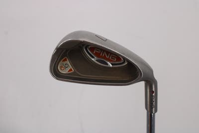 Ping G10 Single Iron 7 Iron Ping AWT Steel Stiff Right Handed Maroon Dot 38.5in