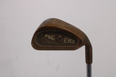 Ping Eye 2 Beryllium Copper Single Iron 9 Iron Stock Steel Shaft Steel Stiff Right Handed Black Dot 37.0in