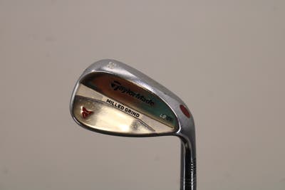 TaylorMade Milled Grind Satin Chrome Wedge Lob LW 58° 9 Deg Bounce Nippon Pro Modus 3 115 Wedge Steel Wedge Flex Right Handed 35.0in