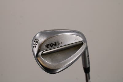 Ping Glide 2.0 Wedge Lob LW 58° 6 Deg Bounce Dynamic Gold Tour Issue S400 Steel Stiff Right Handed Black Dot 36.0in