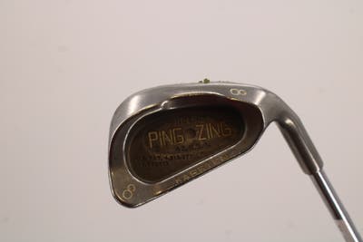 Ping Zing Single Iron 8 Iron Ping KT-M Steel Stiff Right Handed Red dot 36.5in