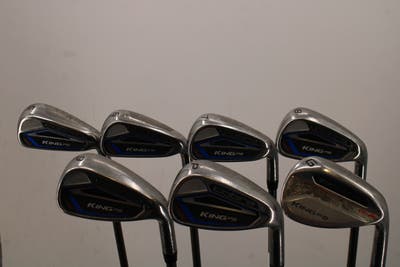Cobra King F8 One Length Iron Set 5-PW GW UST Mamiya Recoil ES 460 Steel Regular Right Handed 37.5in