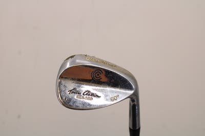Cleveland 588 Tour Satin Chrome Wedge Lob LW 60° Stock Steel Shaft Steel Wedge Flex Right Handed 34.5in