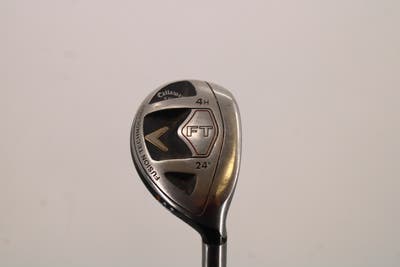 Callaway 2008 FT Hybrid Hybrid 4 Hybrid 24° Callaway Fujikura Fit-On M HYB Graphite Senior Right Handed 39.0in
